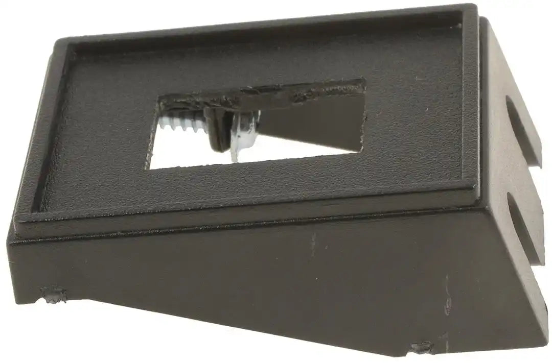 Dorman 85992 Switch Plate Cover Conduct-Tite ® One 3/4 Inch X 1/2 Inch Rectangular Hole Opening Painted Black Plastic Single