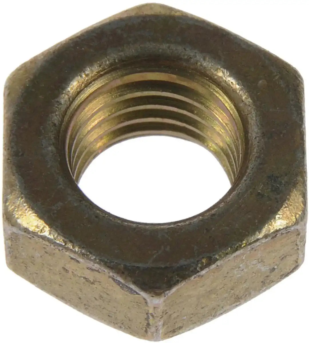 Dorman 784-772 Nut AutoGrade ™ 6 Point 5/16 Inch- 24 Thread Size Yellow Zinc Set of 2