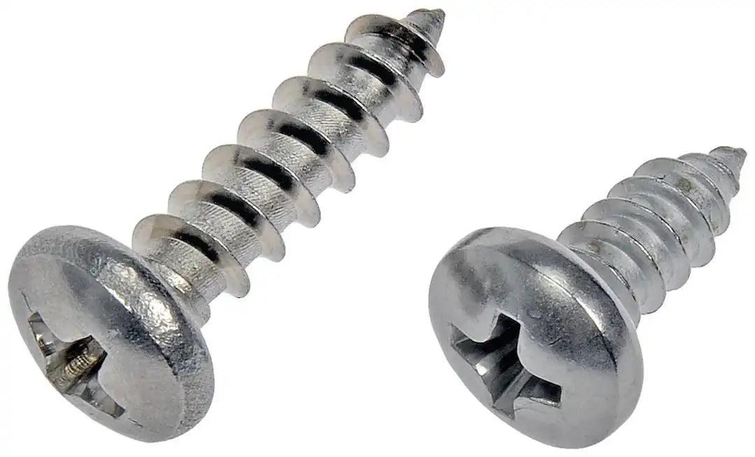 Dorman 784-150 Screw AutoGrade ™ Self Tapping #10 x 1/2 Inch Length/ #10 x 3/4 Inch Length Pan Head Stainless Steel Pack of 12