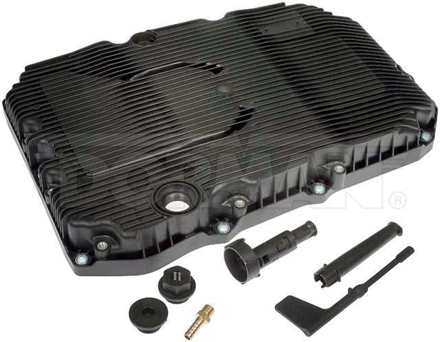 Dorman 265-887 Auto Trans Oil Pan OE Solutions ™ OE Replacement 7.4 Quarts Capacity Plastic With Gasket/ Overflow Tube/ Guide Tube/ Drain Plug/ Adjustment Tool