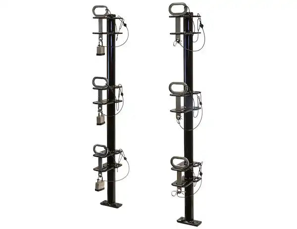 Buyers Products LT13 Tool Organizer Bolt-On Mount To Open Trailer Holds 3 Landscape
