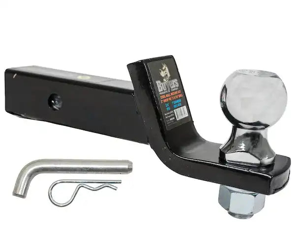 Buyers Products 1803308 Trailer Hitch Ball Mount For 2 Inch Receiver 6000 Pound Gro