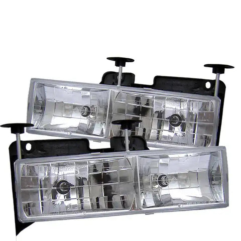 Spyder Automotive 5012388 Headlight Assembly Signature Series OE Replacement Stand