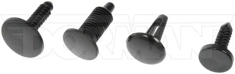 Dorman 963-075D Interior Panel Retainer OE Solutions ™ Push In Type 0.275 Inch Diameter Black Plastic Pack Of 12