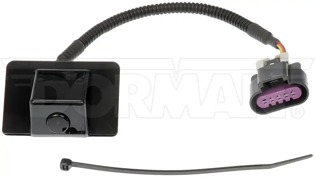 Dorman 590-076 Backup Camera OE Solutions ™ OE Replacement Without Display 135 Degree Horizontal Viewing Angle With Harness Connector/ Bracket And Zip Tie