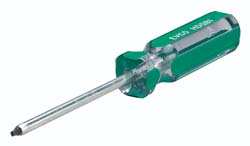AP Products 009-QD2 Screwdriver Evco Square Recess Drive # 2 Tip Size Green Econ