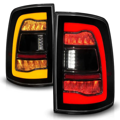 ANZO USA 311472 Tail Light Assembly LED Smoke Lens Black Housing Red Brake Light/