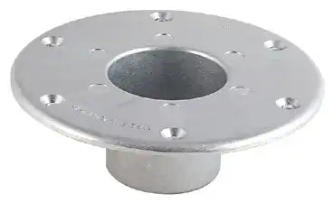 AP Products 013-1112 Table Leg Base Pedestal Base Round Flush Mount 6 Inch Diamete