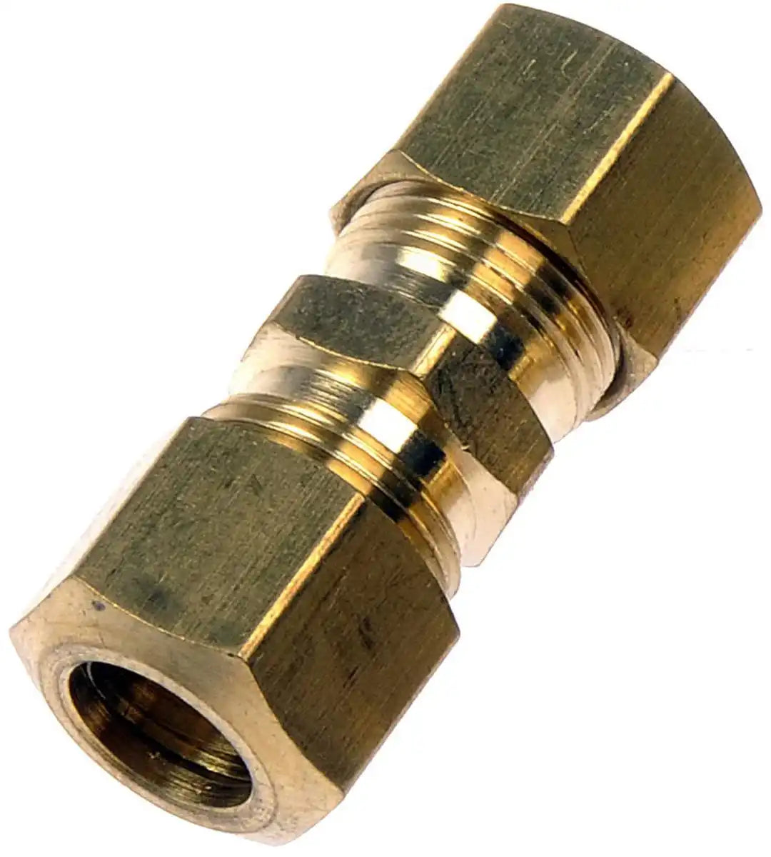 Dorman 785-308 Compression Fitting AutoGrade ™ For Use With 3/8 Inch Line Brass Set of 2