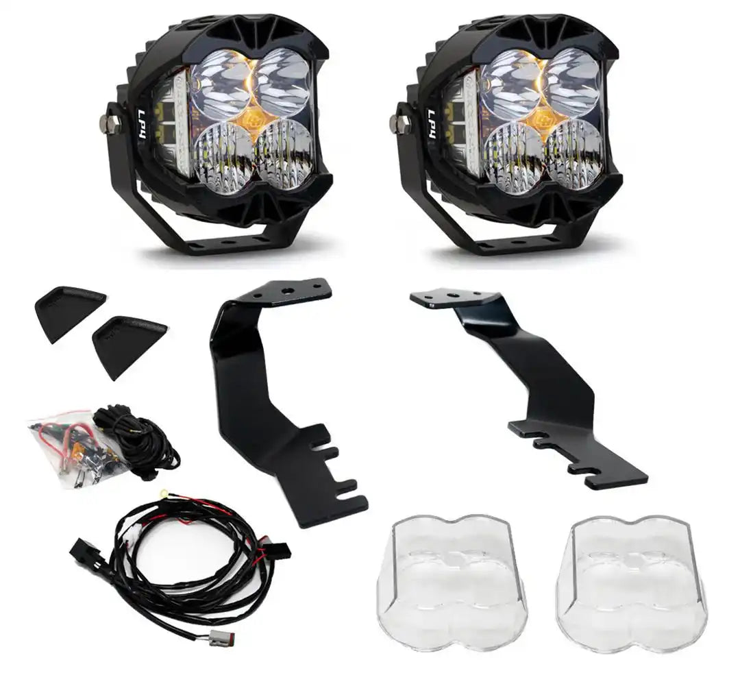 Baja Design 448075 Driving/ Fog Light LP4 Pro LED Driving/ Combo Beam Clear Lens