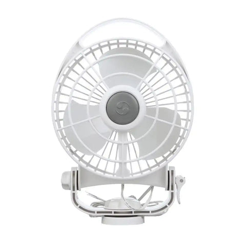 Caframo Limited 748CAWBX Fan Bora 6 Inch 3 Speed Marine Type 12 Volt White ABS Plastic 5 Inch Blade 100 To 130 CFM