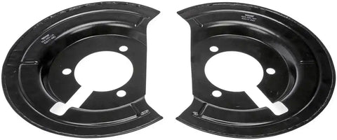 Dorman 924-684 Brake Backing Plate OE Solutions ™ OE Replacement 328 Inch Diameter Steel Black Set Of 2