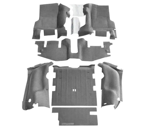 BedRug CBTTJ97 Carpet BedTred Pro Direct-Fit Dark Gray Thermoplastic Olefin Bonde