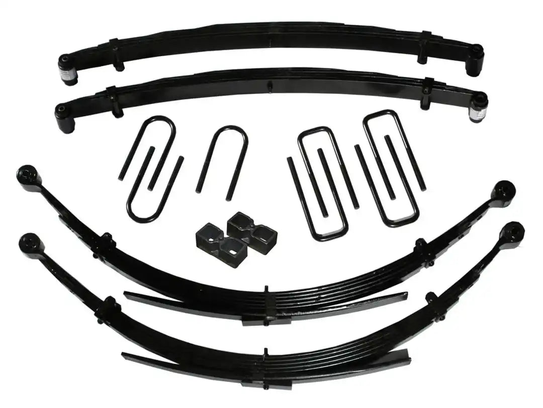 Skyjacker Suspensions D492CDKS Lift Kit Suspension 4 Inch Front Lift 4 Inch Rear Li