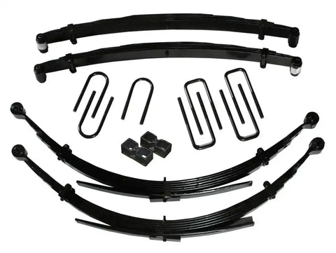 Skyjacker Suspensions D492CDKS Lift Kit Suspension 4 Inch Front Lift 4 Inch Rear Li