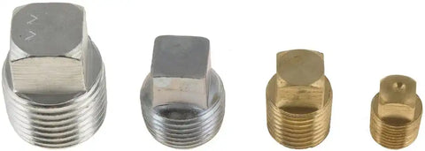Dorman 40082 Fitting Plug/ Fitting Cap Brass Single Clamshell