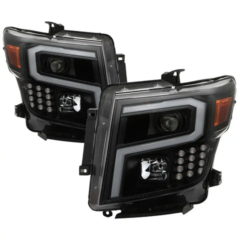 Spyder Automotive 9049231 Headlight Assembly Projector Beam With Daytime Running Lig