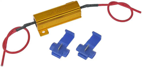 Dorman 50W6O-AL LED Light Bulb Load Equalizer 50 Watt 60 Ohm With 1 Load Equalizer/ 2 Quick Splice Connectors