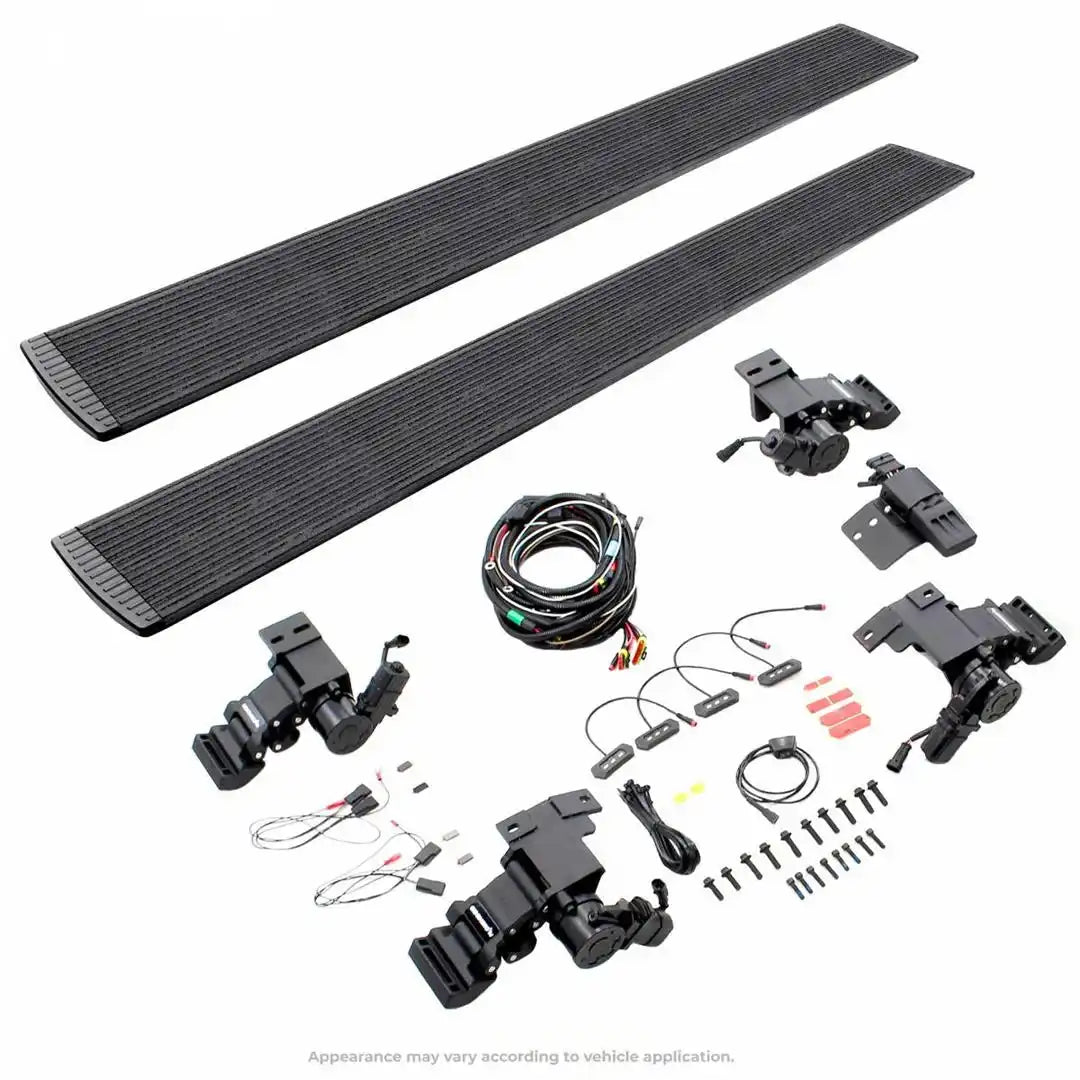 Go Rhino 20444587T Running Board E-Board E1 Protective Bedliner Coating Black Alu