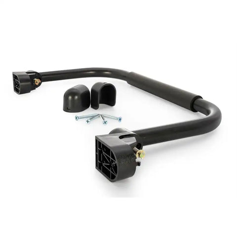 Camco 42197 Exterior Grab Bar Powder Coated Black Aluminum Fold-Away Design Sing