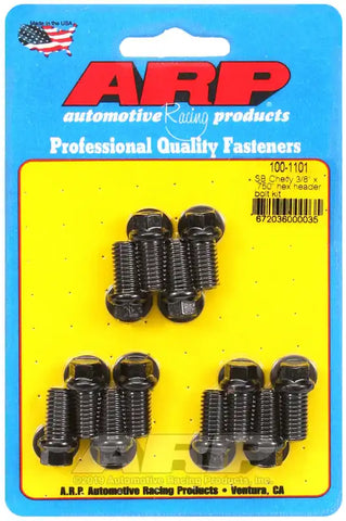 ARP Auto Racing 100-1101 Exhaust Header Bolt For Use With Chevy Small Block 3/8 - 1