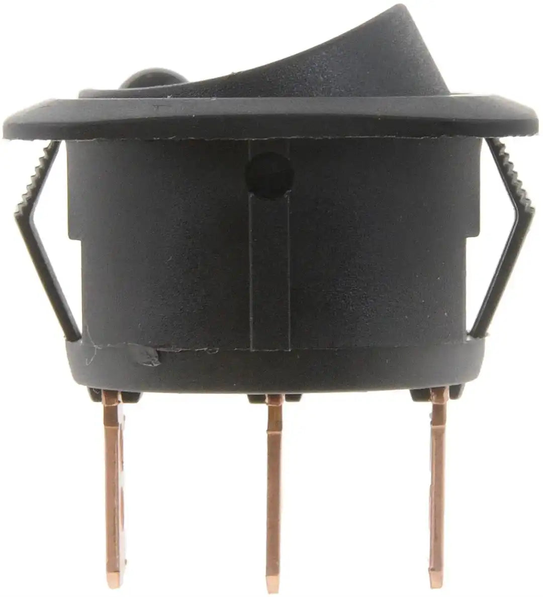 Dorman 84881 Multi Purpose Switch Conduct-Tite ® 12 Volt 25 Amp Max Rocker Round Illuminated Black With Blue LED Without Safety Cover