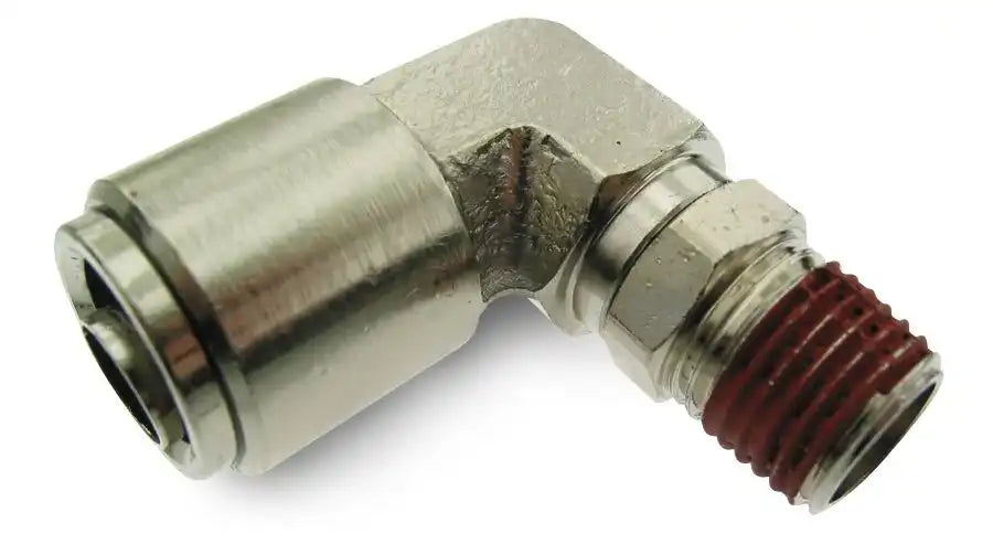 Air Lift 21837 Adapter Fitting 1/8 Inch MNPT to 1/4 Inch Tube Plastic Single