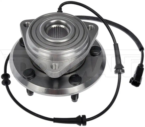 Dorman 930-625 Wheel Bearing and Hub Assembly OE Solutions ™ OE Replacement Triangular Flange 2.72 Inch Flange Offset 2.8 Inch Hub Pilot Diameter 4-3/4 Inch Bolt Circle Diameter 33 Spline With 5 Wheel Stud Boxed