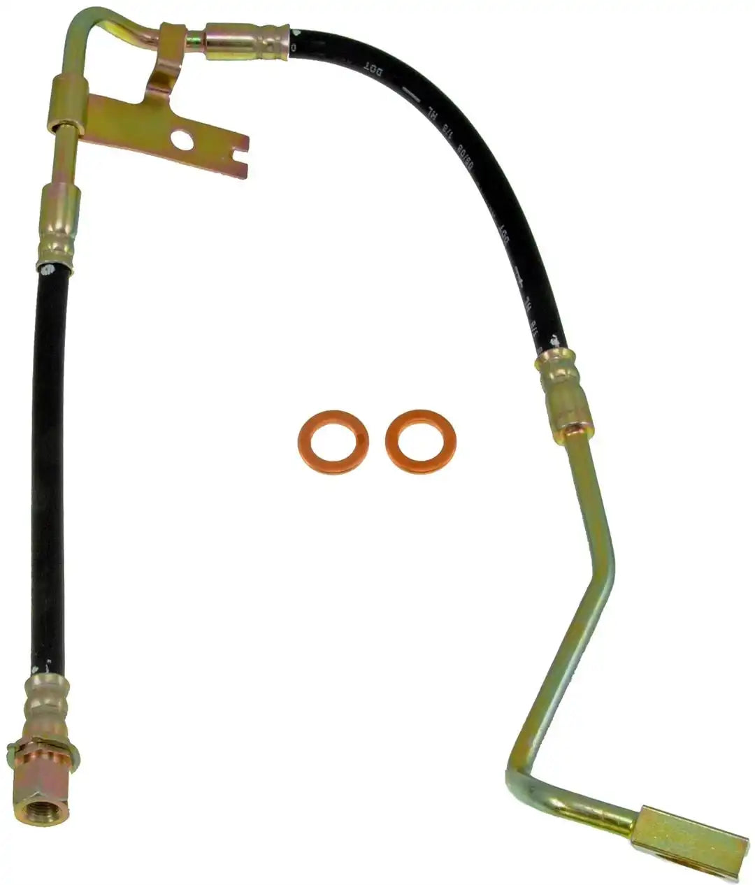 Dorman H380980 Brake Line First Stop ™ OE Replacement 9.13 Inch Segment 1 Length/ 9.41 Inch Segment 2 Length Assembly
