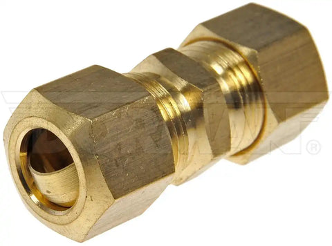 Dorman 785-308D Compression Fitting OE Solutions ™ 3/8 Inch Union Fitting Brass Pack Of 2