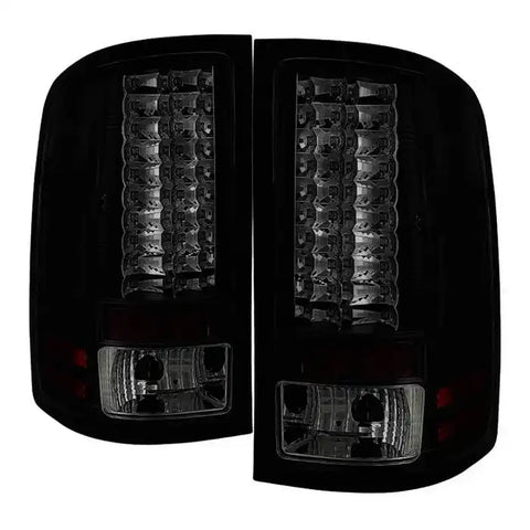 Spyder Automotive 5078186 Tail Light Assembly LED Black Smoke Lens Black Housing 