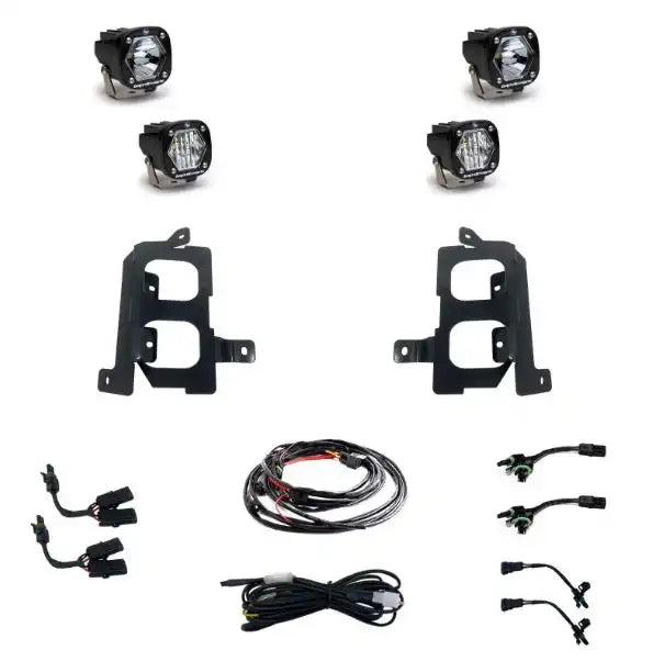 Baja Design 447855 Driving/ Fog Light S1 LED Bulb 2.1 Inch Square 20 Watt Bulbs A