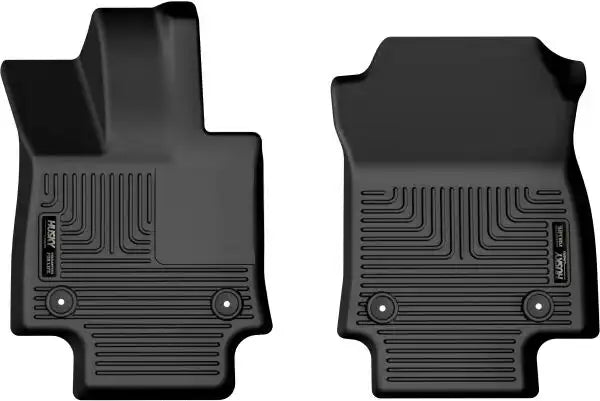 Husky Liner 51931 Floor Liner X-act Contour Molded Fit Raised Ridge Black TPE (