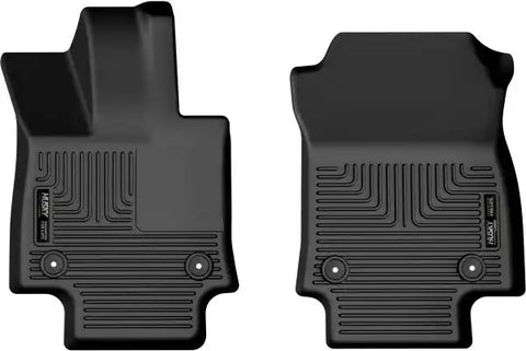 Husky Liner 51931 Floor Liner X-act Contour Molded Fit Raised Ridge Black TPE (
