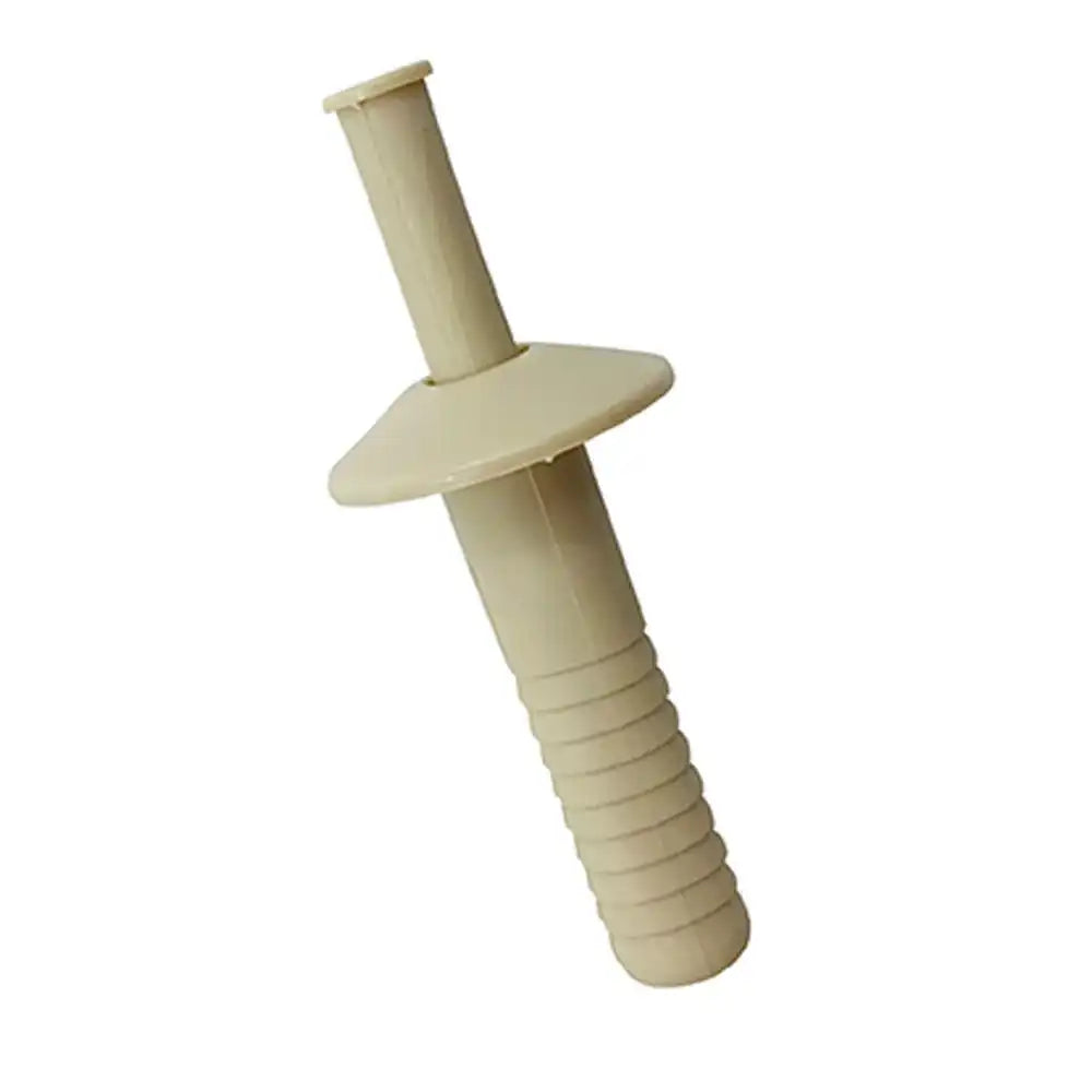 AP Products 013-139 Rivet 1 Inch Plastic Case Of 25 Almond Used in 1/4 Inch Diam