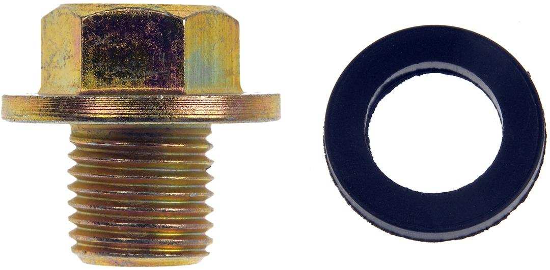 Dorman 65263 Oil Drain Plug AutoGrade ™ OE Replacement 14 Millimeter Head M12 -1.25 Thread 0.472 Inch Shank Length Single Without Magnetic Tip With Gasket
