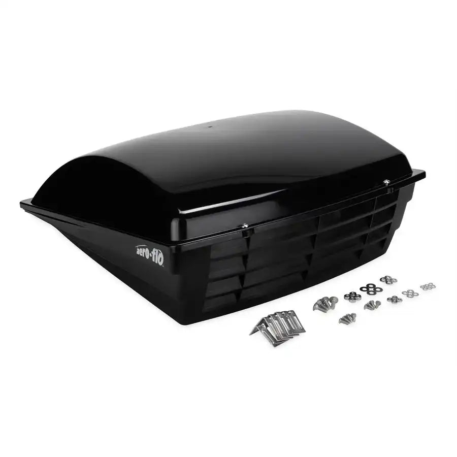 Camco 40711 Roof Vent Cover Exterior Mount Dome Type Ventilation Vented On Three Sides For 14 Inch x 14 Inch Vents