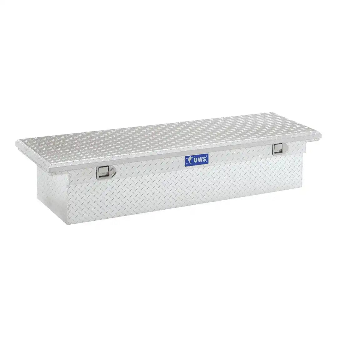 UWS TBS-60-LP Tool Box Crossover Low Profile Single Lid Diamond Tread Bright Alu