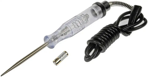 Dorman 86598 Electrical Multi-Tester Conduct-Tite ® Continuity Tester Analog Battery Powered Silver/ Clear With Battery