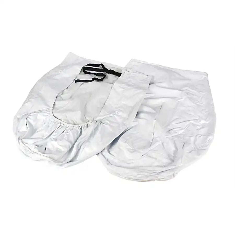 Camco 45326 Tire Cover Single Tire Cover For 40-42 Inch Tires Slip On Arctic White