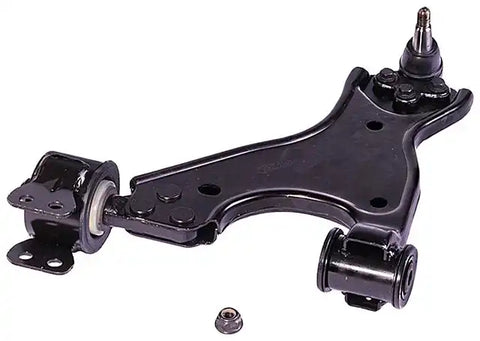 Dorman 522-022 Control Arm OE Solutions ™ OE Replacement Non Adjustable Black Steel With Ball Joint And Bushings Single