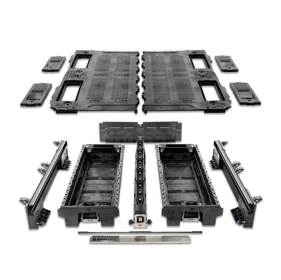 Decked XG8 Bed Drawer 2000 Pound Load Capacity Full Bed Deck Unit/ 200 Pound Load Ca