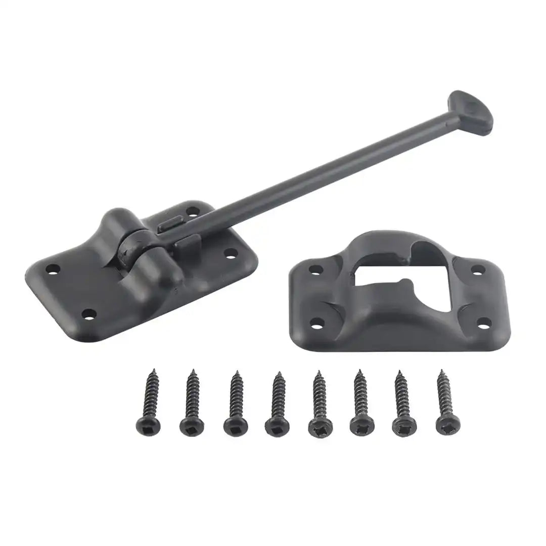 AP Products 013-085BL Door Catch Use With RV Or Trailer To Hold Door Securely Open 
