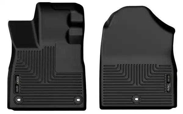 Husky Liner 50921 Floor Liner X-act Contour Molded Fit Raised Ridge Black TPE (