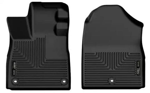 Husky Liner 50921 Floor Liner X-act Contour Molded Fit Raised Ridge Black TPE (