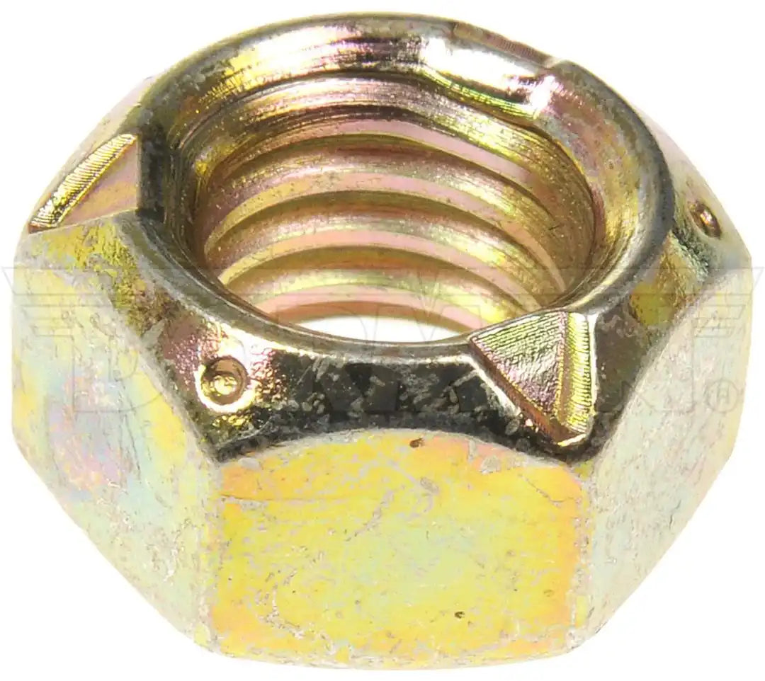 Dorman 962-027 Nut OE Solutions ™ Lock Nut 3/8-16 Inch Thread Size Zinc Plated Steel Pack Of 7