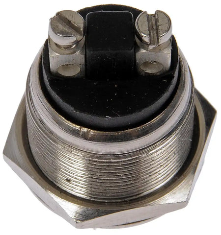 Dorman 84822 Multi Purpose Switch Conduct-Tite ® 12 Volt 8 Amp Max Push Button Round Non-Lighted Nickel Plated Without Safety Cover