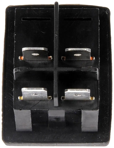 Dorman 84824 Multi Purpose Switch Conduct-Tite ® 12 Volt 16 Amp Max Rocker Rectangular Illuminated Red Without Safety Cover