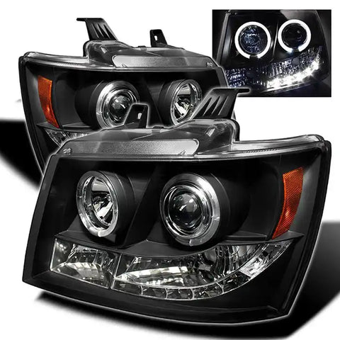 Spyder Automotive 5009647 Headlight Assembly Signature Series Projector Beam With L