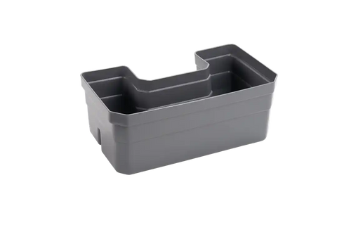 Decked A0080-DRAW-GRY Bin Box Drawerganizer 10.1 Inch Width x 18-1/2 Inch Length x 